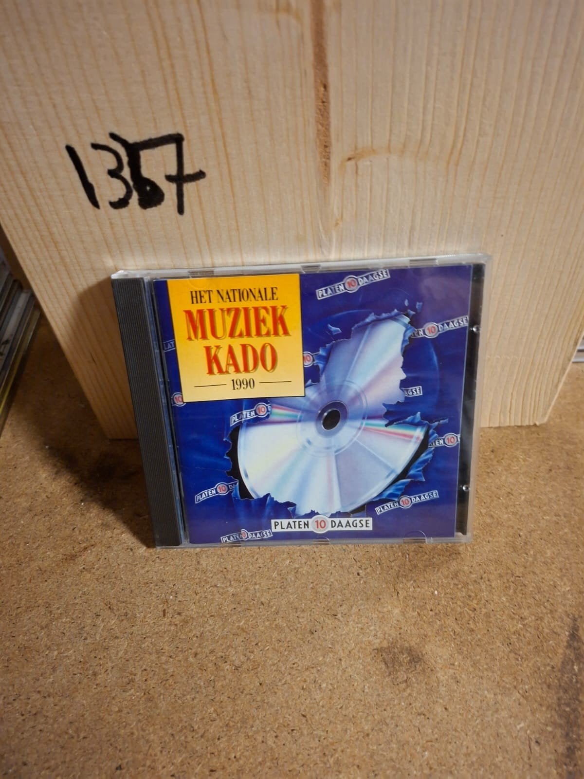 Het Nationale Muziek Kado 1990 CD - Platen 10 Daagse, Ophalen of Verzenden, Gebruikt, Pop, Verzamelalbum