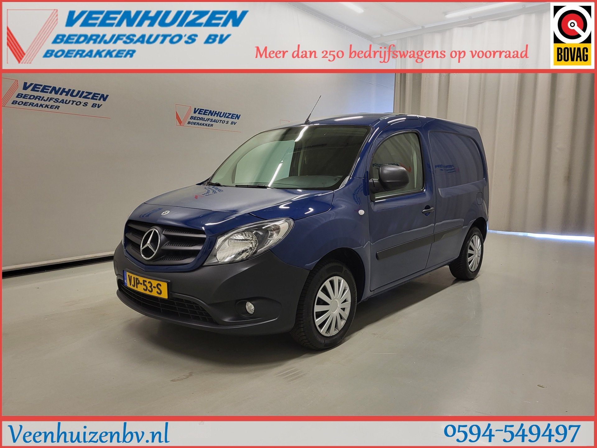 Mercedes-Benz Citan 108CDI Euro 6! (bj 2021), Auto's, Voorwielaandrijving, Gebruikt, Euro 6, 4 cilinders