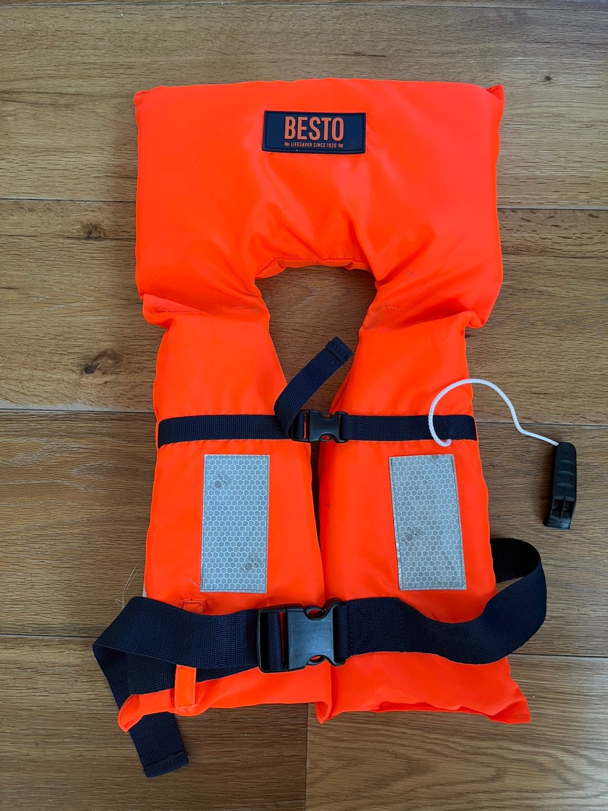 Besto blokvest, zgan, Watersport en Boten, Ophalen of Verzenden, Zo goed als nieuw, Kind, Reddingsvest of Zwemvest