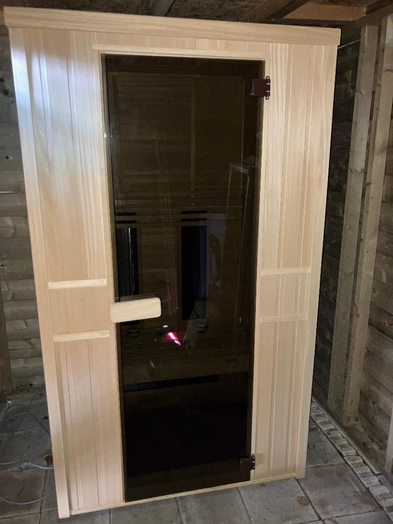 INFRAWAVE 110 INFRAROOD SAUNA AYOUS, Ophalen, Gebruikt, Infrarood, Complete sauna