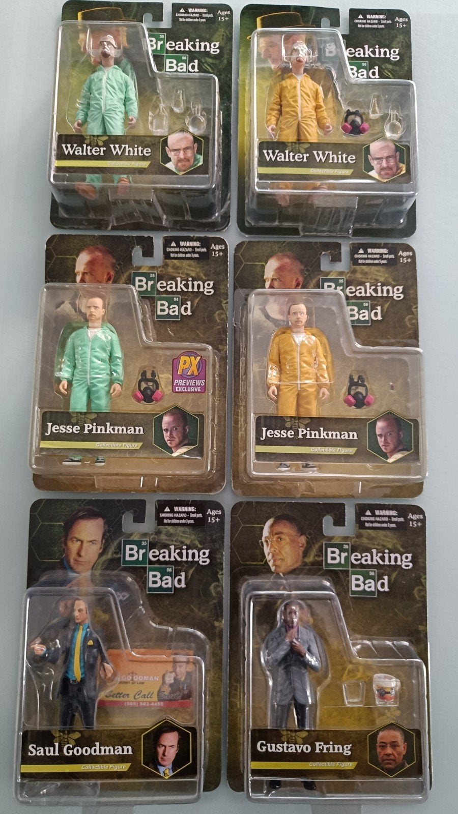 Breaking Bad actiefiguren collectie - Mezco Toyz, Ophalen of Verzenden, Nieuw, Actiefiguur of Pop