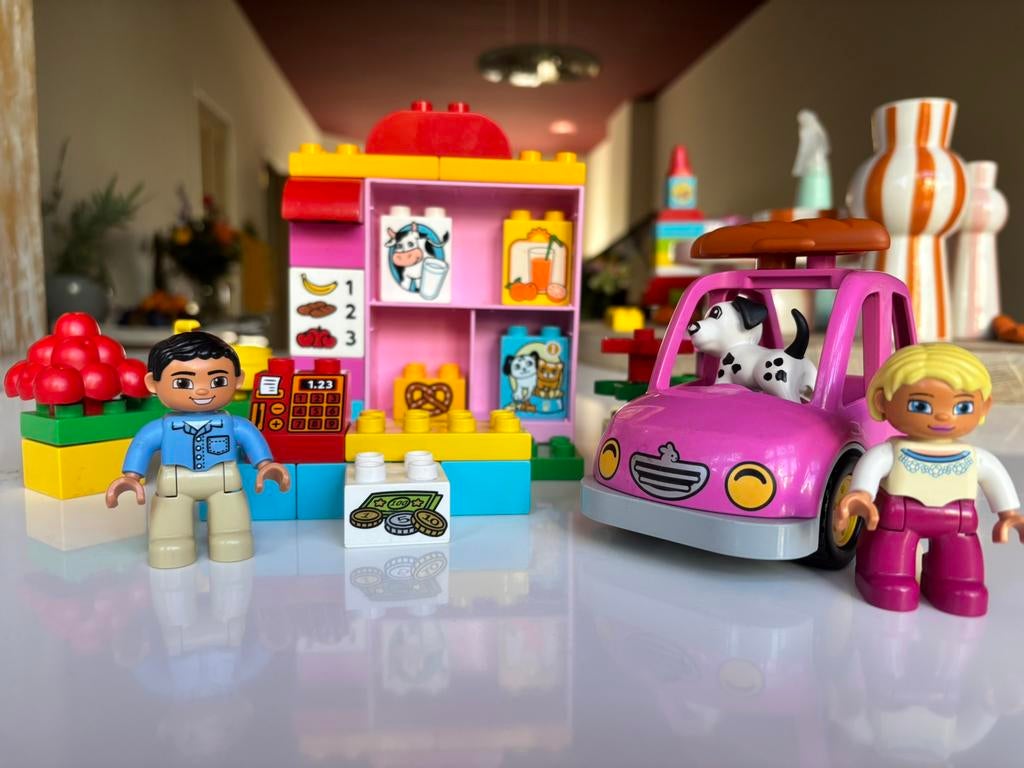 LEGO duplo supermarkt - 10546, Kinderen en Baby's, Speelgoed | Duplo en Lego, Ophalen, Zo goed als nieuw, Duplo