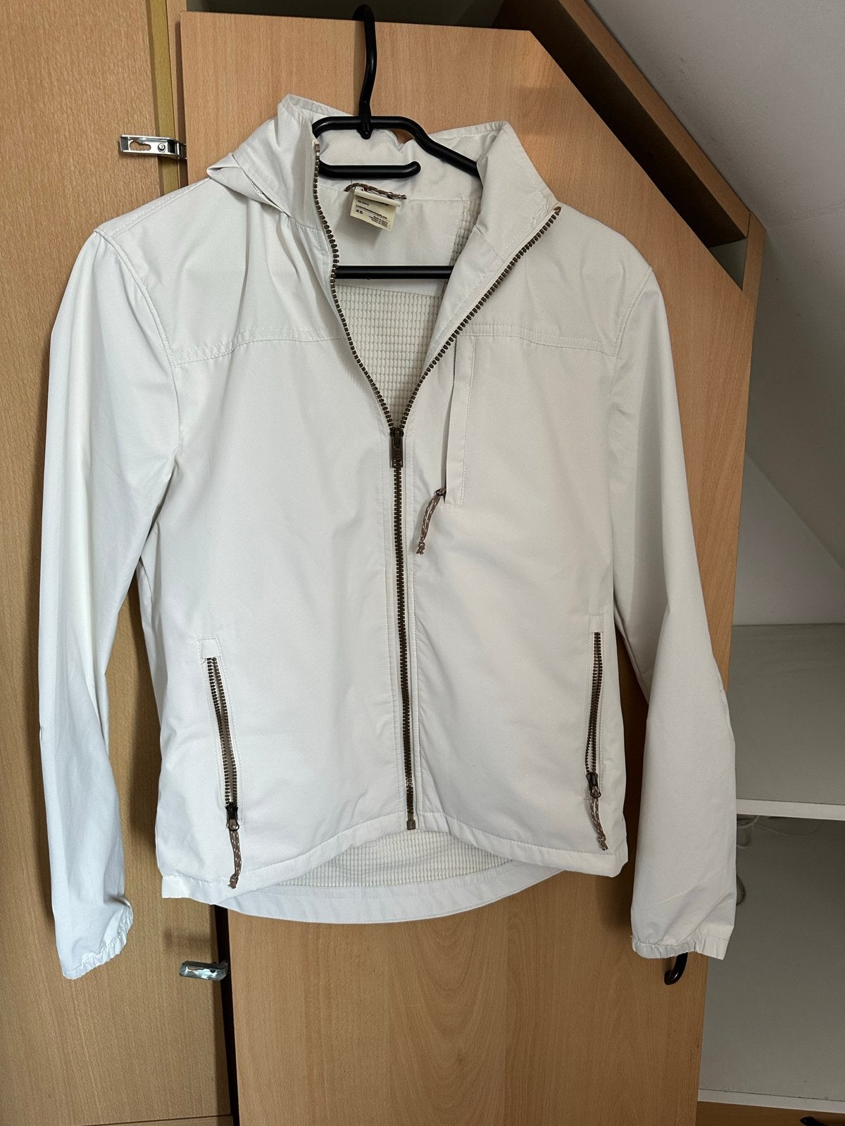 Avalanche outdoor jasje XS wit, Ophalen, Zo goed als nieuw, Maat 34 (XS) of kleiner, Wit