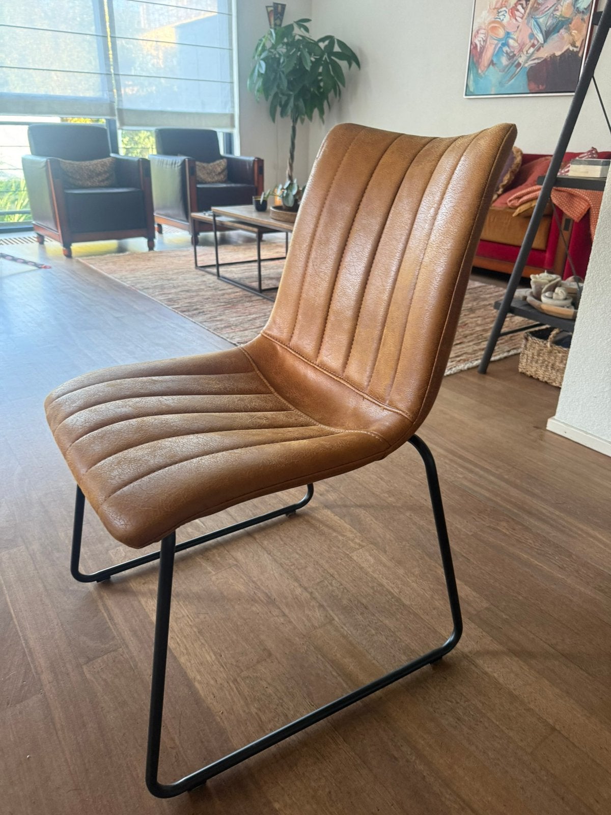 Eetkamer stoelen 6stuks, Huis en Inrichting, Stoelen, Ophalen, Gebruikt, Bruin, Vijf, Zes of meer stoelen