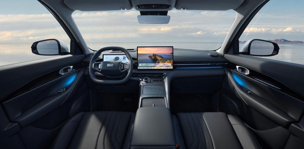 Geely E5 Pro 60 kWh | Verw. en Geventileerde voorstoelen | W, Auto's, Overige Auto's, 12 maanden, Zwart, 218 pk, 430 km