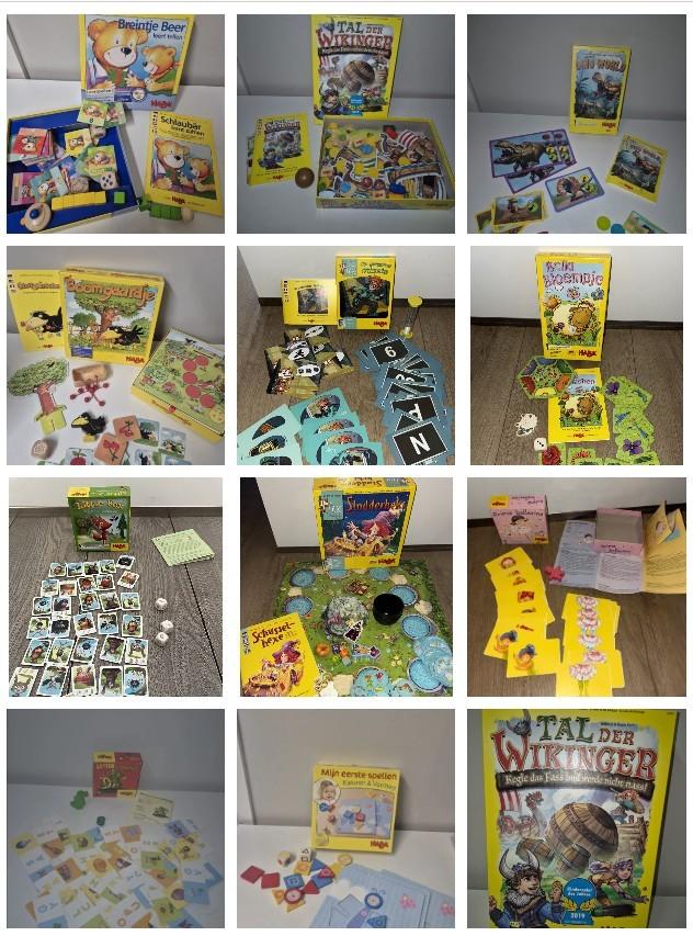 haba spellen allerlei, Kinderen en Baby's, Speelgoed | Educatief en Creatief, Ophalen of Verzenden
