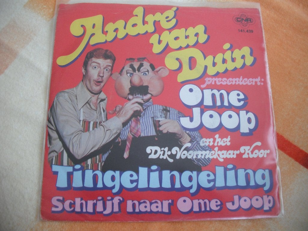 Andre van Duin - Ome Joop / Tingeling., Ophalen of Verzenden, Gebruikt, 12 inch, Levenslied of Smartlap