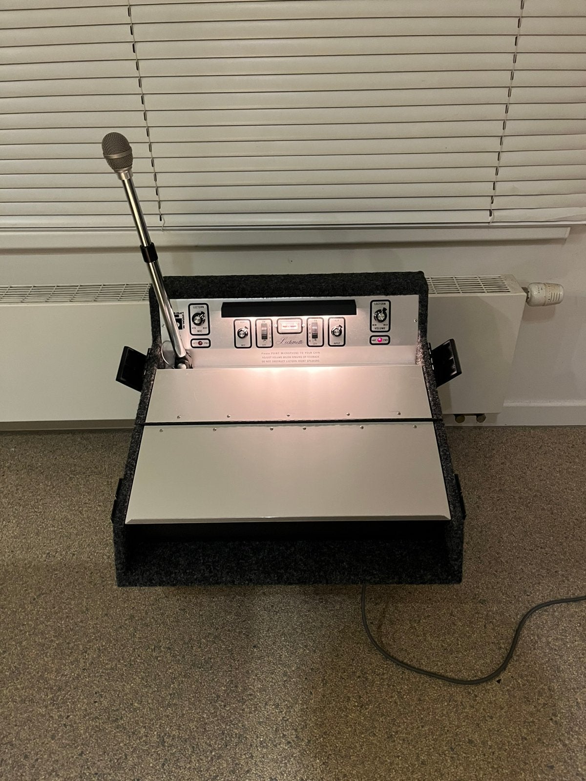 Sound-Craft Systems R600 Lecternette – Vintage PA, Ophalen, Zo goed als nieuw, Minder dan 500 watt