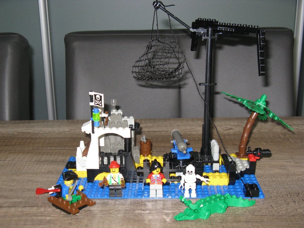 lego 6269 piraten eiland, Ophalen of Verzenden, Zo goed als nieuw, Lego