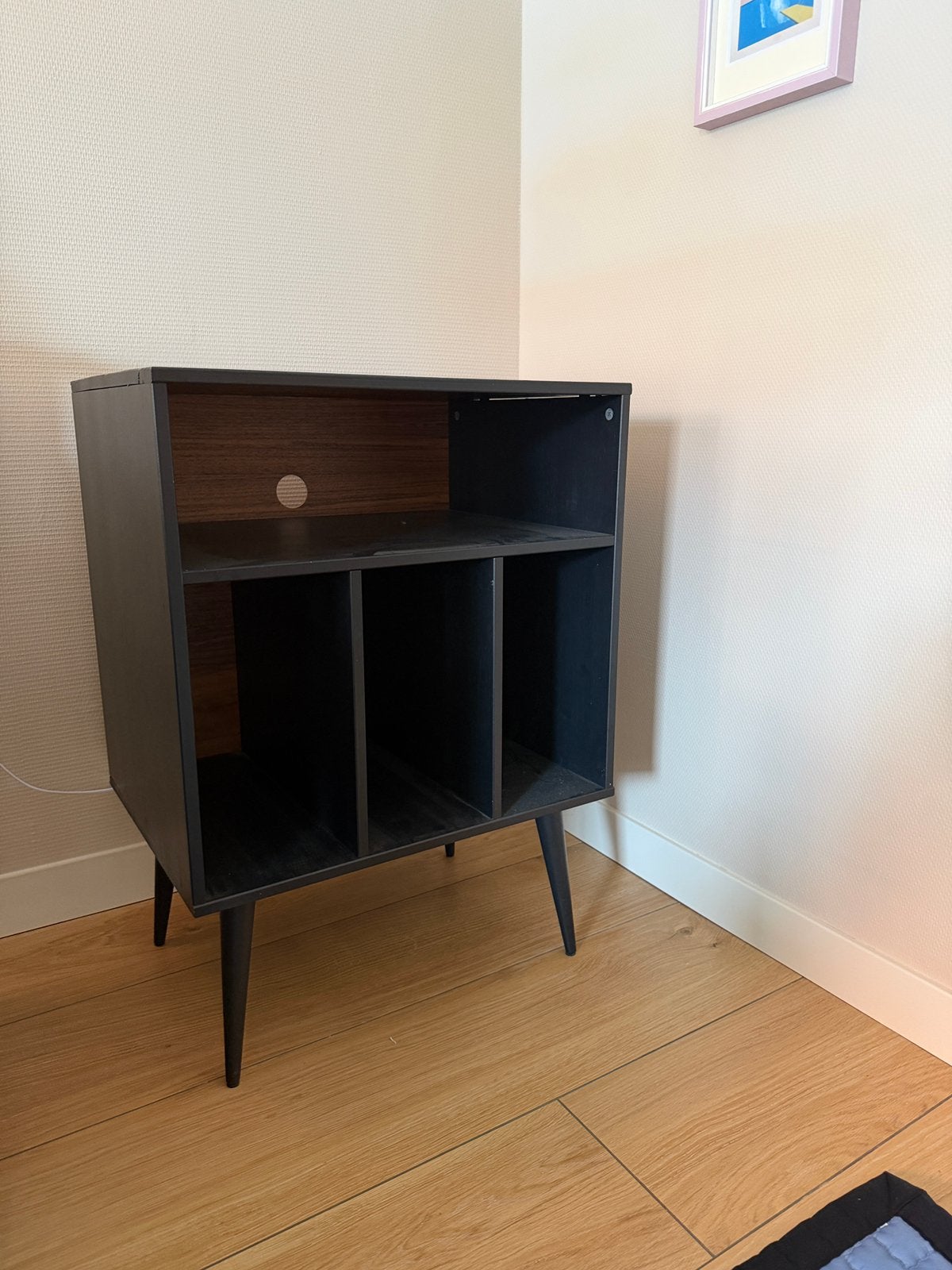 LP-kastje / Vinylkast in retro stijl, Ophalen, Gebruikt