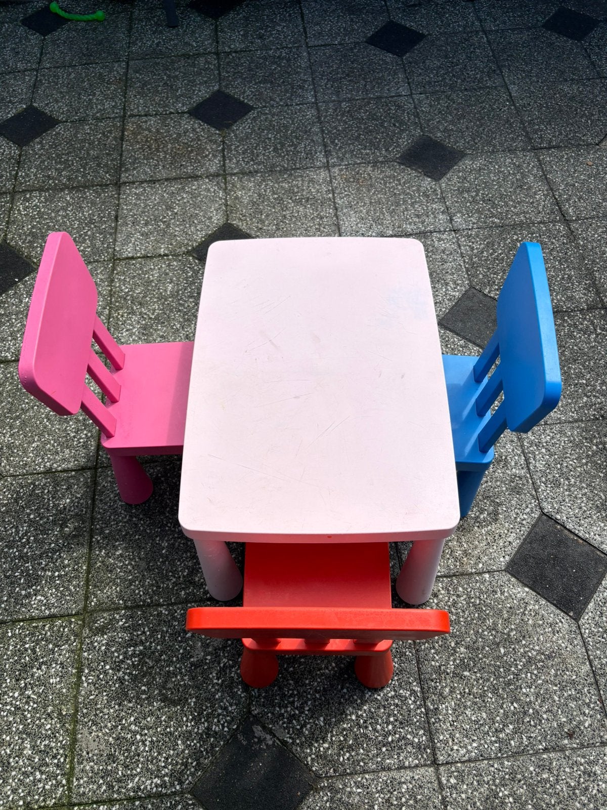 Kinder setje tafel en stoelen, Ophalen of Verzenden, Tafel(s) en Stoel(en)