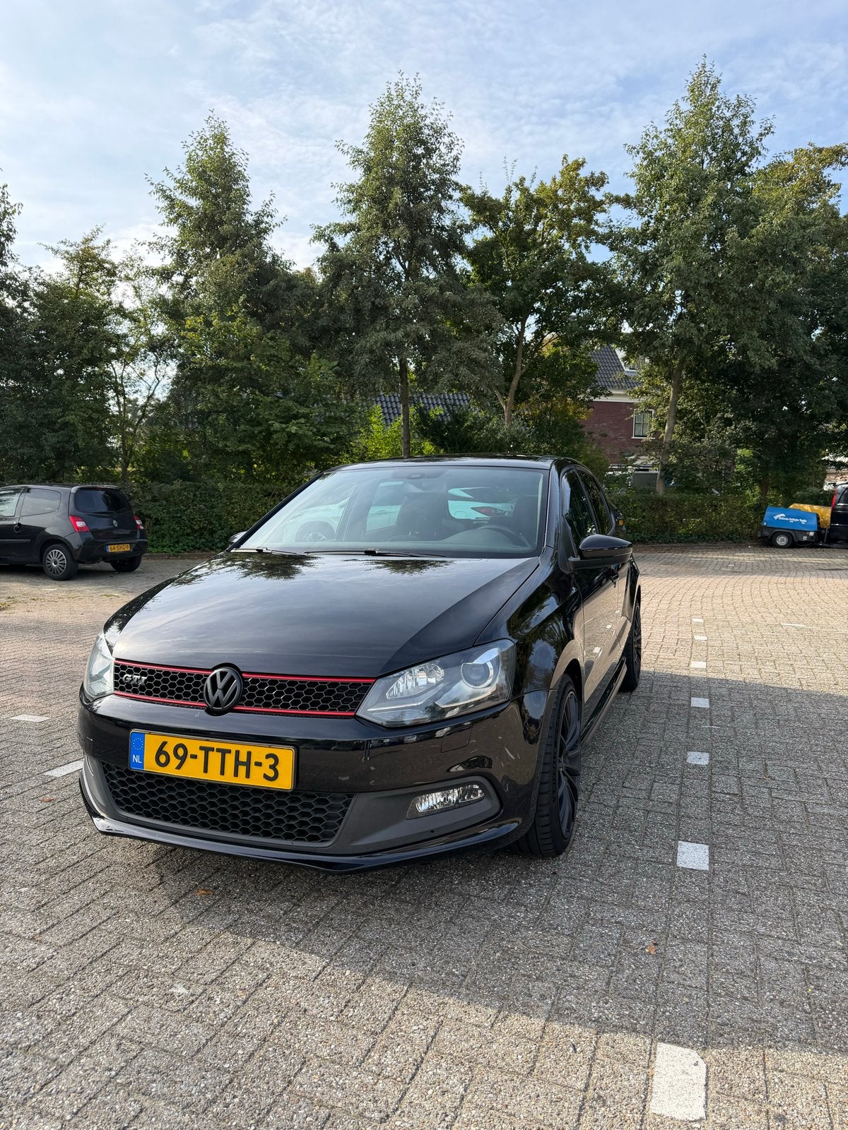 Volkswagen Polo 1.4 TSI 132KW DSG 2012 Zwart, Auto's, 1169 kg, 4 cilinders, 179 pk, Zwart