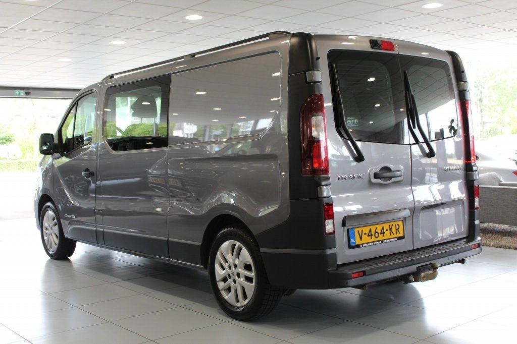Renault Trafic 1.6 dCi L2H1 DC/TREKAAK/CAMERA/CRUISE, Auto's, Keurmerk '100% Onderhouden', Stof, Gebruikt, Renault