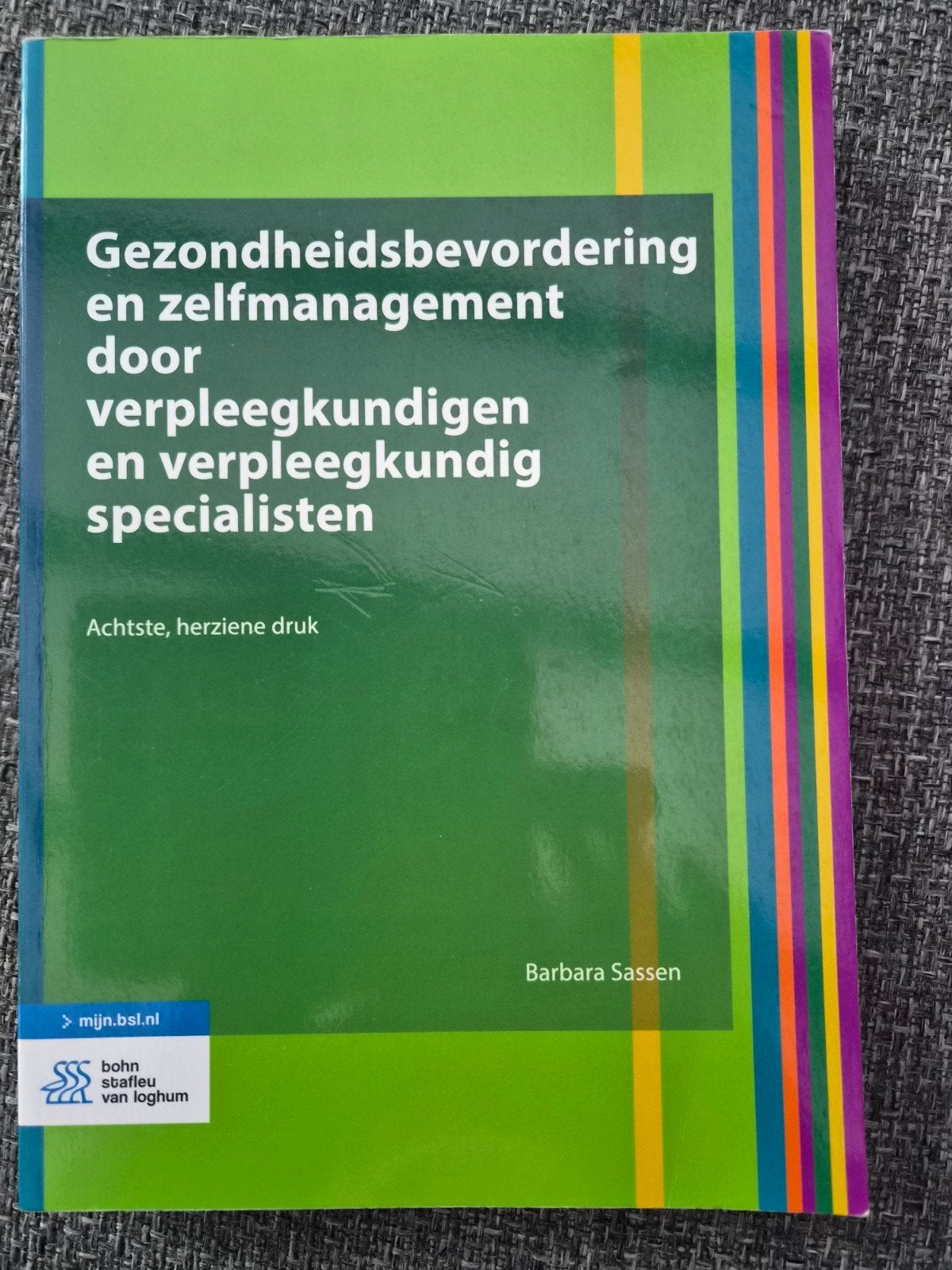 Gezondheidsbevordering en zelfmanagement - Barbara Sassen, Boeken, Barbara Sassen, Zo goed als nieuw, Gamma, HBO