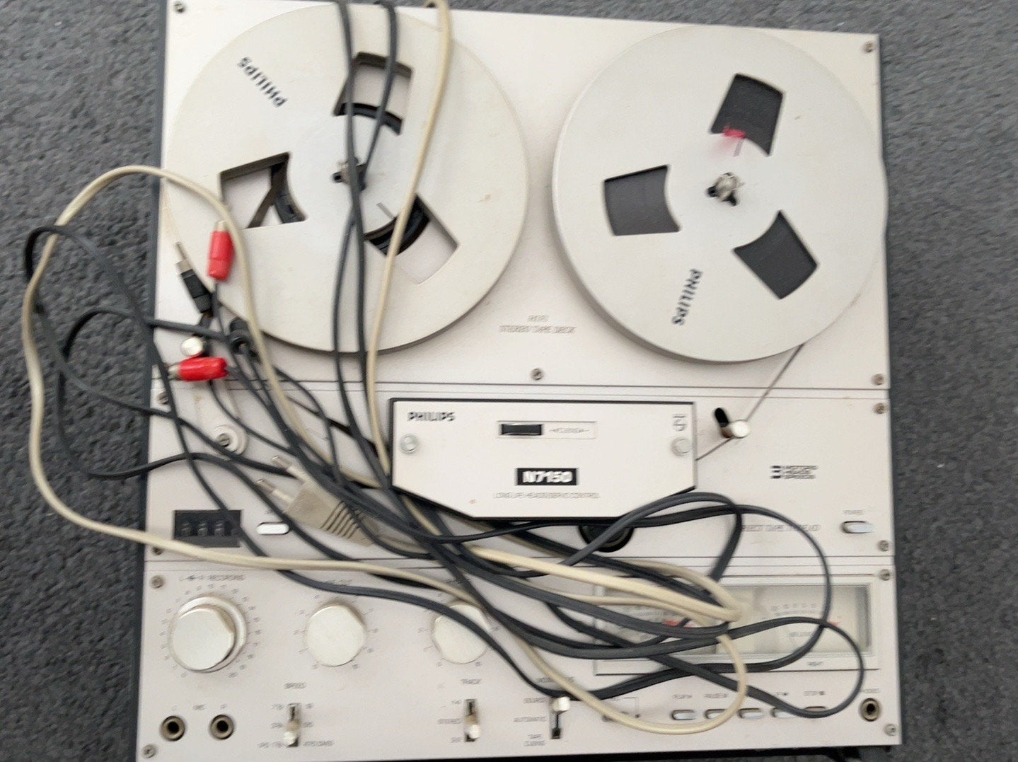 Stereo bandrecorder Philips N7150, Ophalen of Verzenden, Bandrecorder