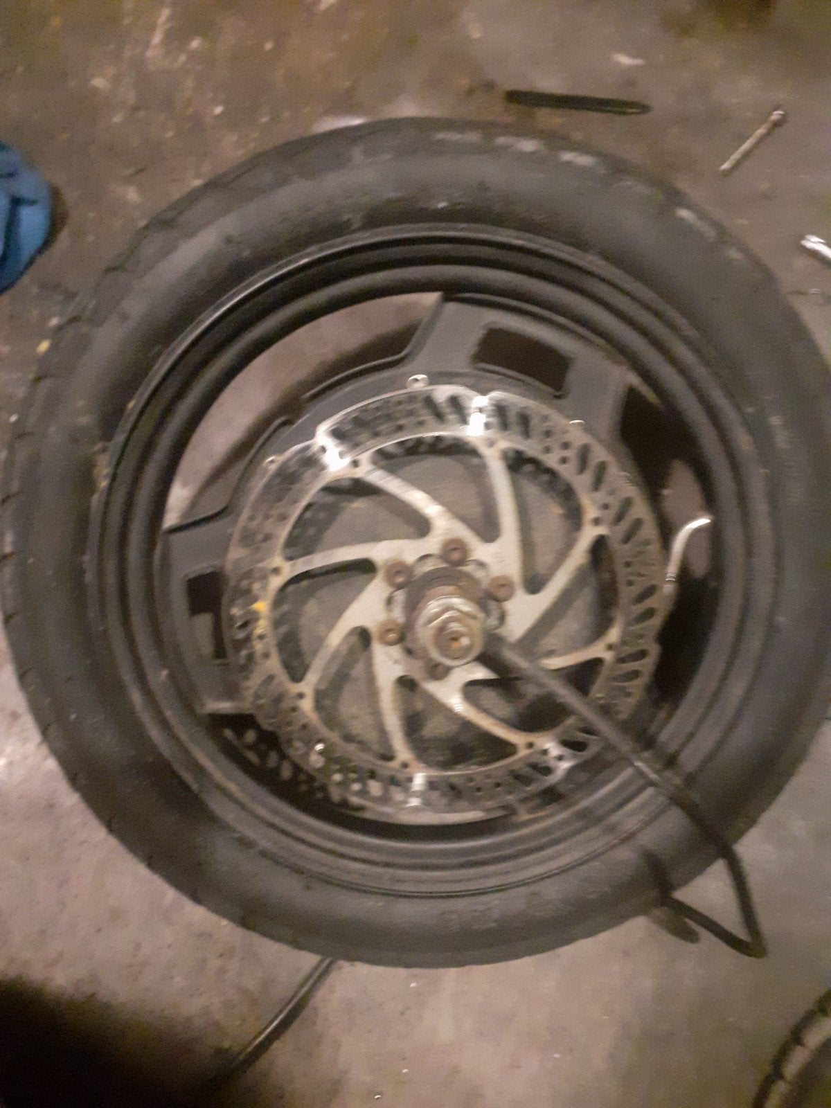 engwe T14.  veleg voor en achter met motor, Ophalen