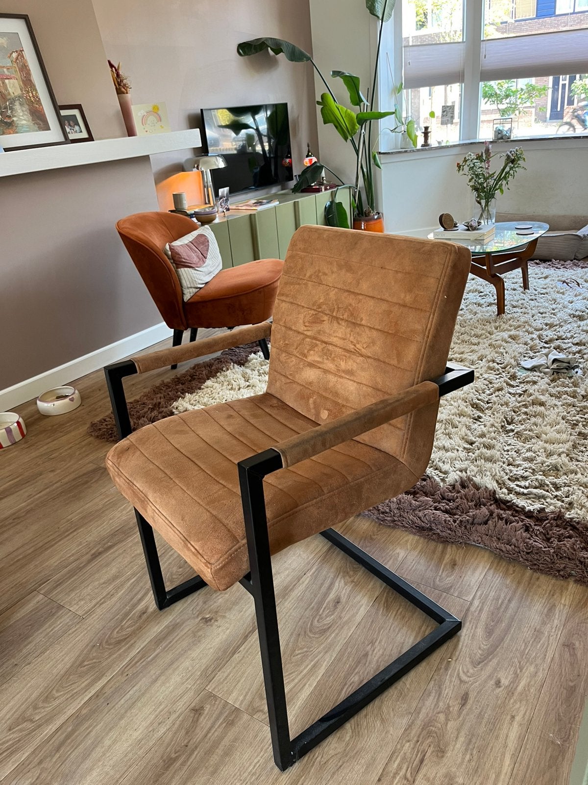 Goossens eetkamerstoelen 2x, Huis en Inrichting, Stoelen, Ophalen, Zo goed als nieuw