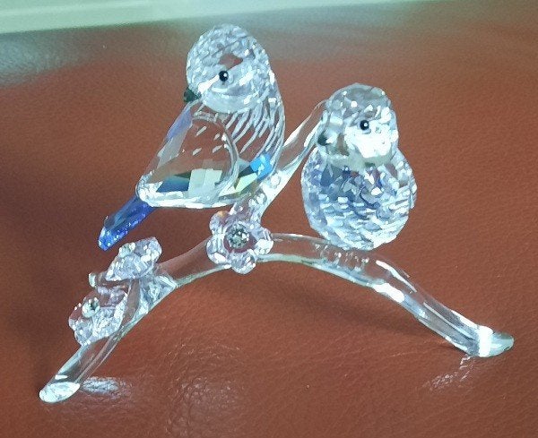 Swarovski pimpelmezen, Ophalen of Verzenden, Zo goed als nieuw, Figuurtje