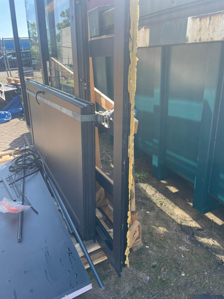Aluminium pui, Doe-het-zelf en Verbouw, Ophalen, Gebruikt, Aluminium