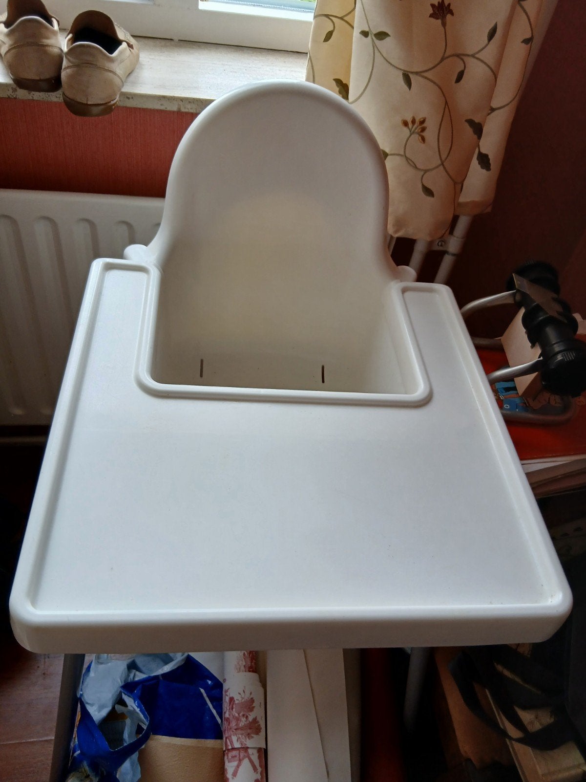 kinderstoel ikea wit, Ophalen, Gebruikt, Overige typen
