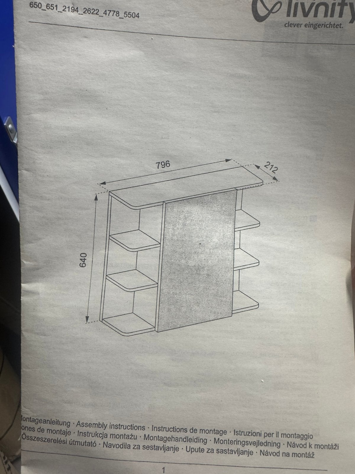 Nieuwe badkamer spiegelkast met open vakken | Wit |, Spiegelkast, Nieuw, Minder dan 25 cm, Minder dan 100 cm