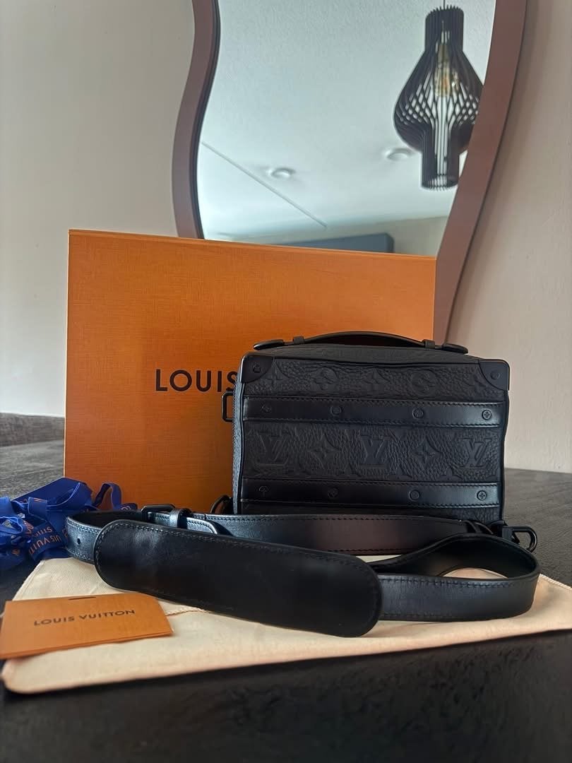 Louis Vuitton Handle Soft Trunk Zwart  Origineel, Ophalen of Verzenden, Zo goed als nieuw, Zwart
