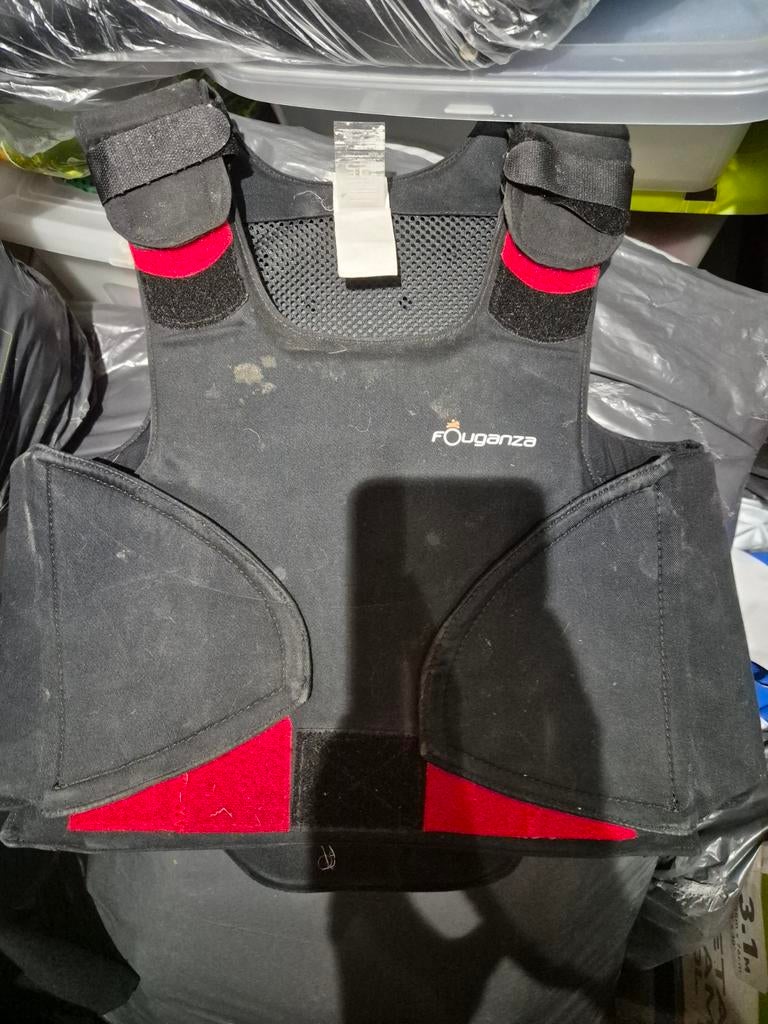 Fouganza kinderbody protector, Dieren en Toebehoren, Paardrijkleding, Ophalen, Gebruikt, Kinderen, Recreatie