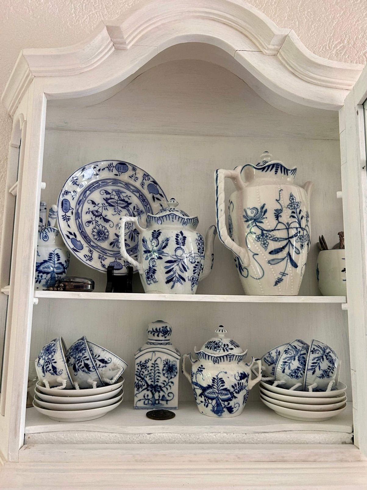 Huttensteinach servies met Zwiebelmuster motief, Ophalen