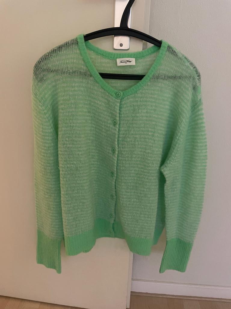 American Vintage - Fluor groene vest maat L, Maat 38/40 (M), Ophalen of Verzenden, Zo goed als nieuw, American Vintage