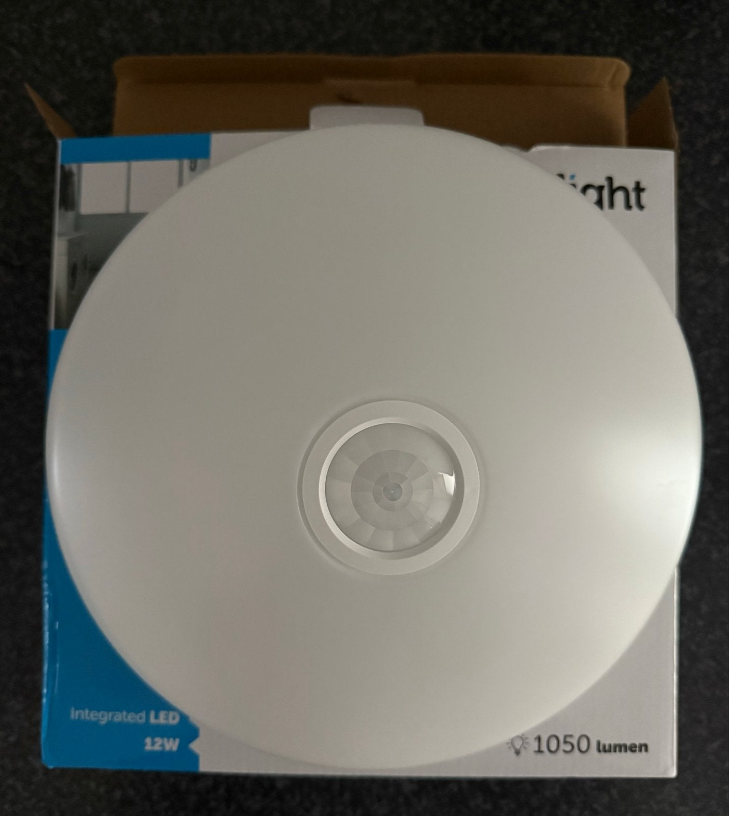LED Plafondlamp Philips met beweginssensor - 280mm, 12W, Ophalen, Gebruikt
