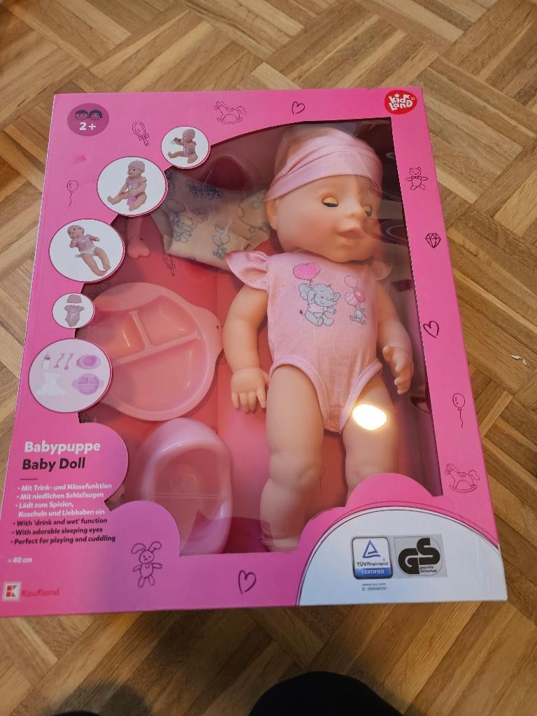 speelgoed pop met accessoires nieuw, Ophalen, Nieuw, Babypop