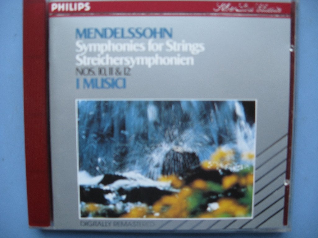 Mendelssohn, symphoniën 10, 11 en 12, I Musici, Ophalen of Verzenden, Romantiek, Gebruikt, Orkest of Ballet