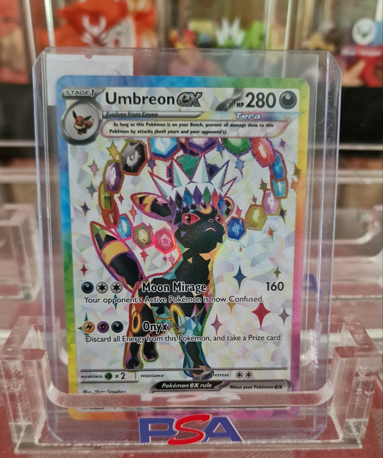UMBREON EX # 176 POKÉMON PROMO, Verzenden, Nieuw, Losse kaart