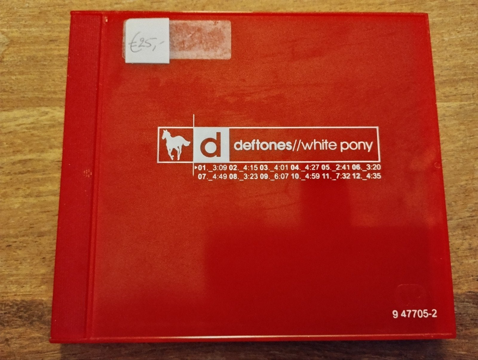Deftones - White Pony CD (Gebruikt), Ophalen of Verzenden, Gebruikt, Alternative Rock, Album