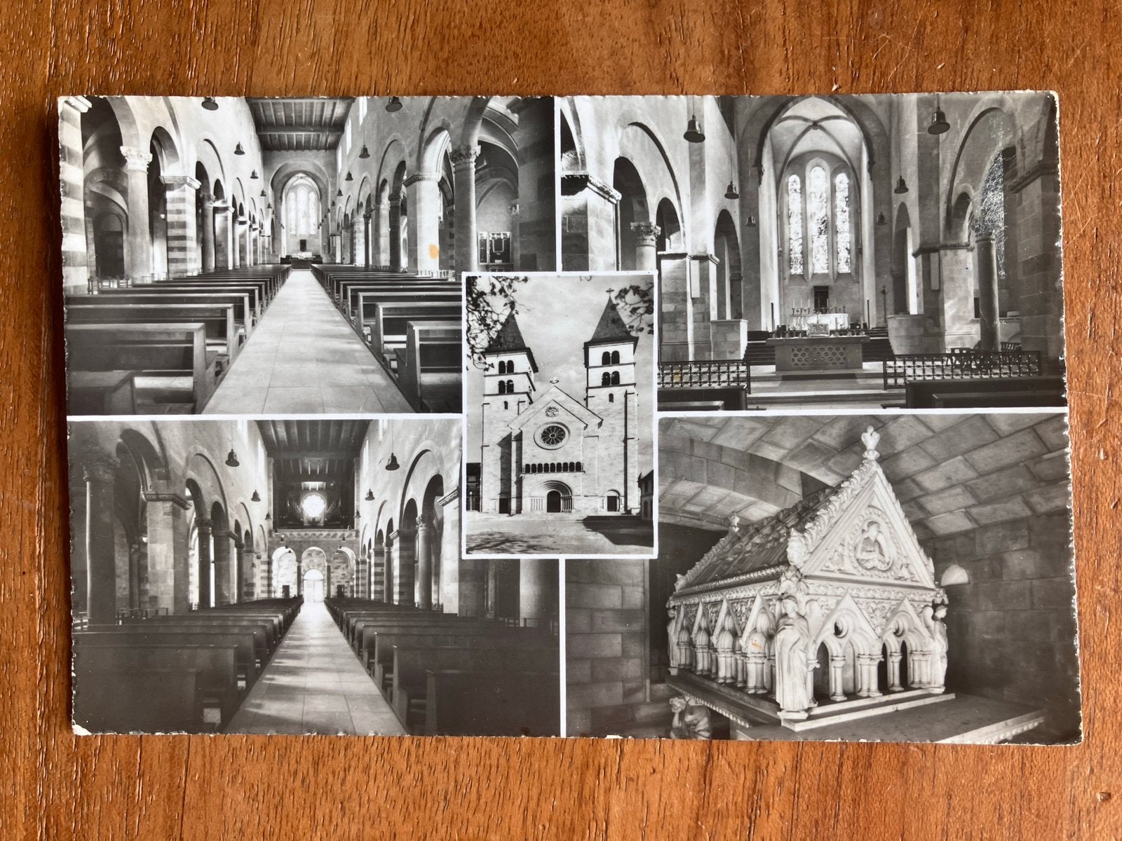 Echternach Luxemburg - Basiliek St. Willibrord, Ophalen of Verzenden, 1940 tot 1960, Ongelopen, België en Luxemburg