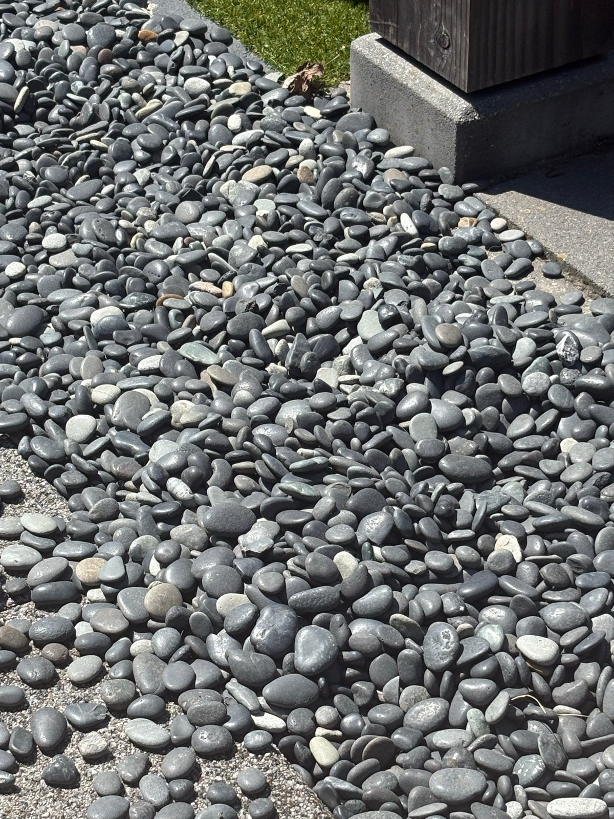 Gratis; Decoratieve grijze keien voor tuin of landschap, Tuin en Terras, Ophalen, Gebruikt, Grijs, Kei