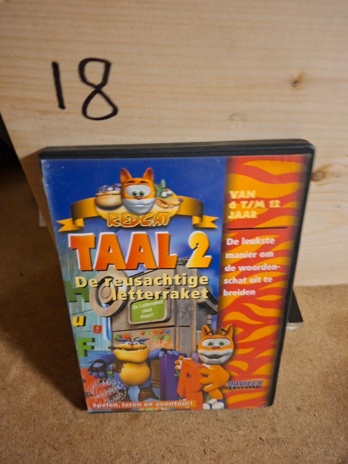 Redcat Taal 2: De Reusachtige Letterraket (6-12 jaar), Computers en Software, Ophalen of Verzenden, Gebruikt, Taalcursus, Windows