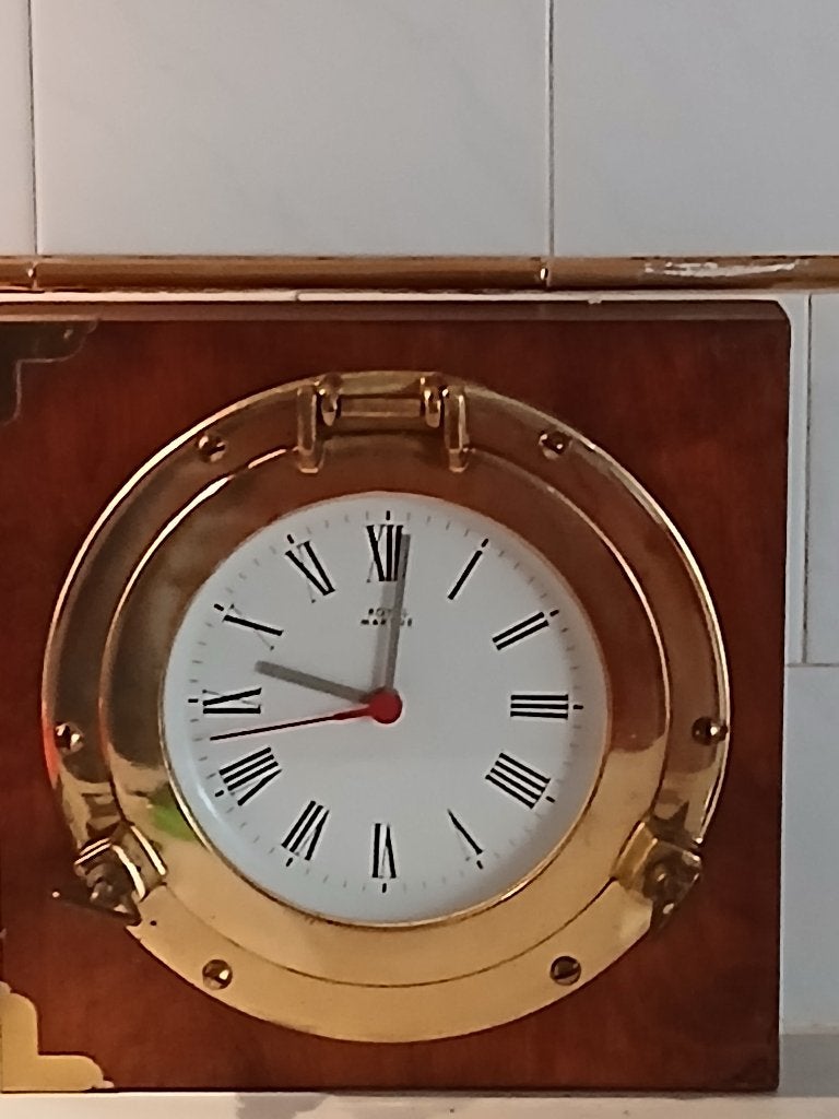 Vintage Klok Patrijspoort. Royal Marine, Antiek en Kunst, Ophalen of Verzenden