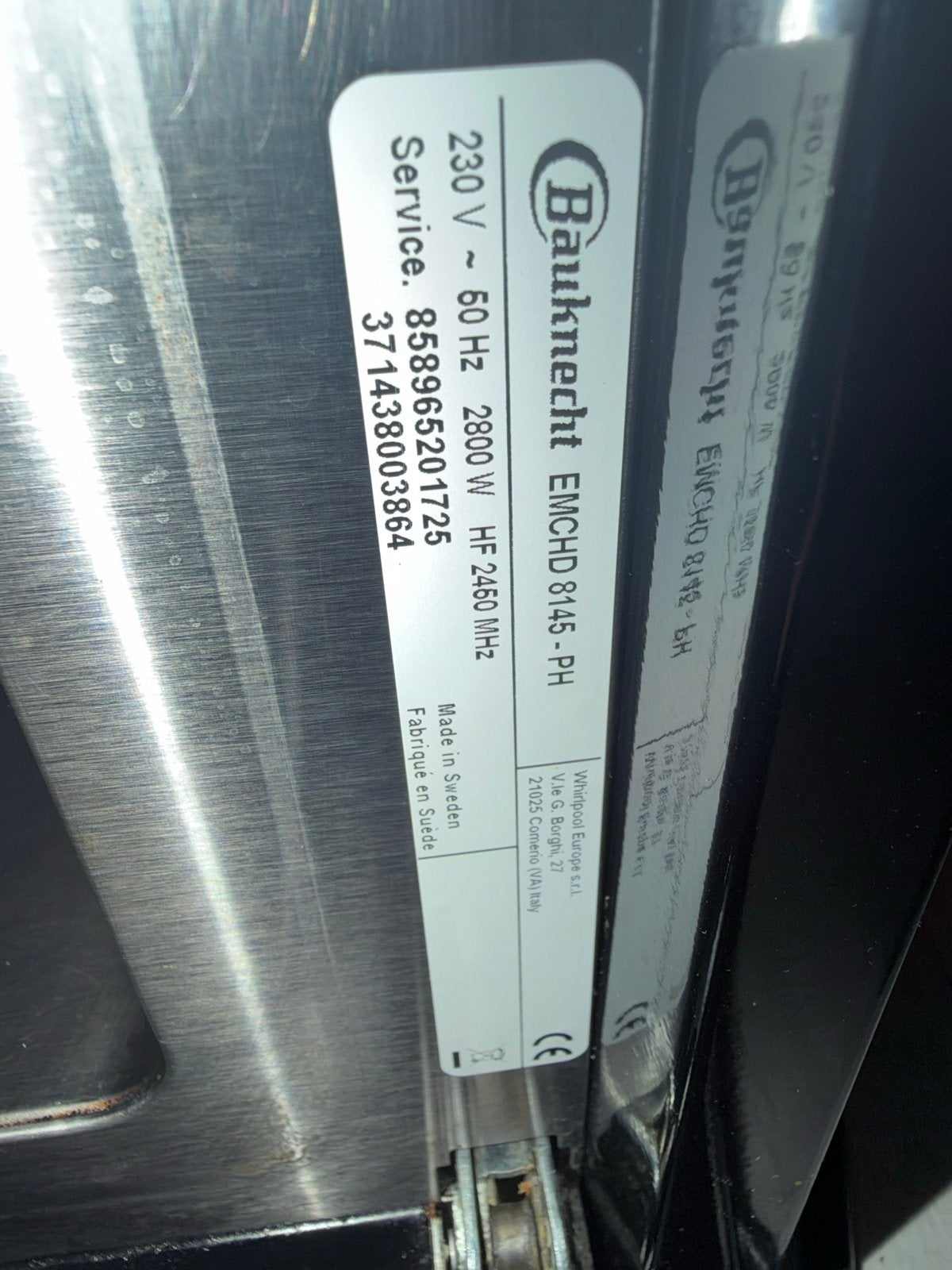 Bauknecht Ovenset: Combi-magnetron (defect) & Stoomoven (per, Bauknecht, Gebruikt, Ophalen of Verzenden, Combi-oven