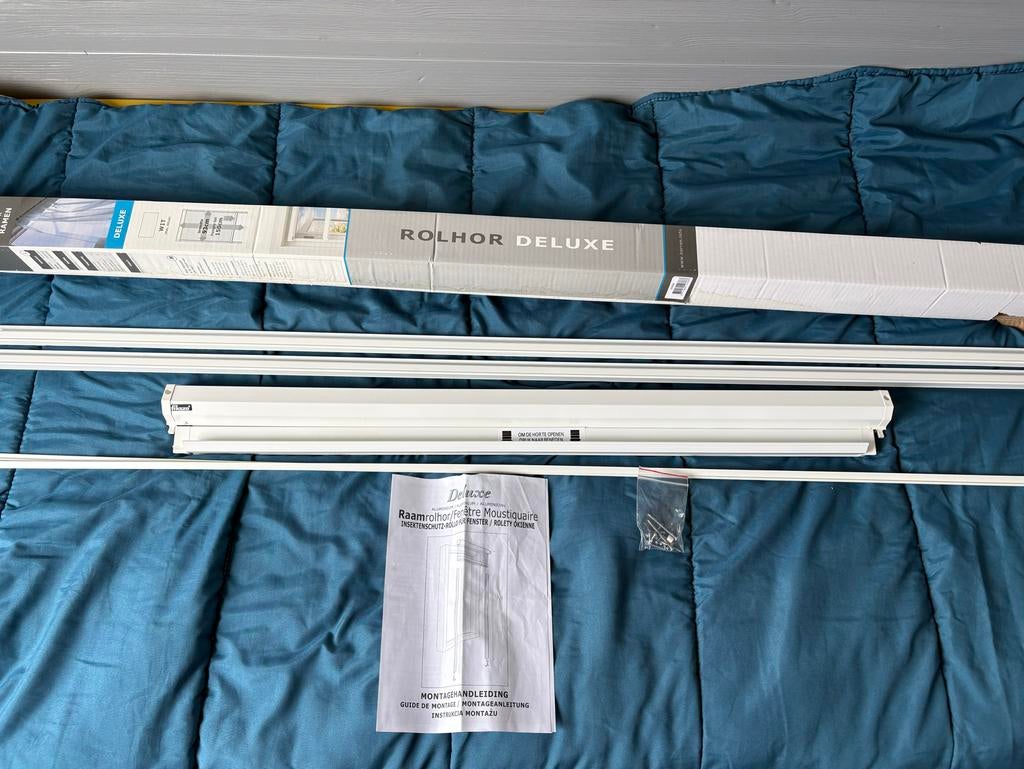 Bruynzeel rolhor voor raam - Nieuw in doos 1 onderdeel mist, Ophalen, 80 tot 100 cm, Overige typen, Minder dan 200 cm