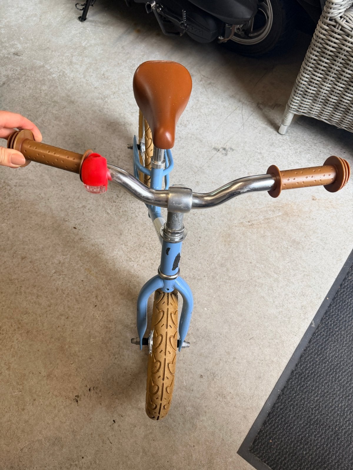 Veloretti loopfiets blauw, Ophalen of Verzenden, Gebruikt, Minder dan 16 inch