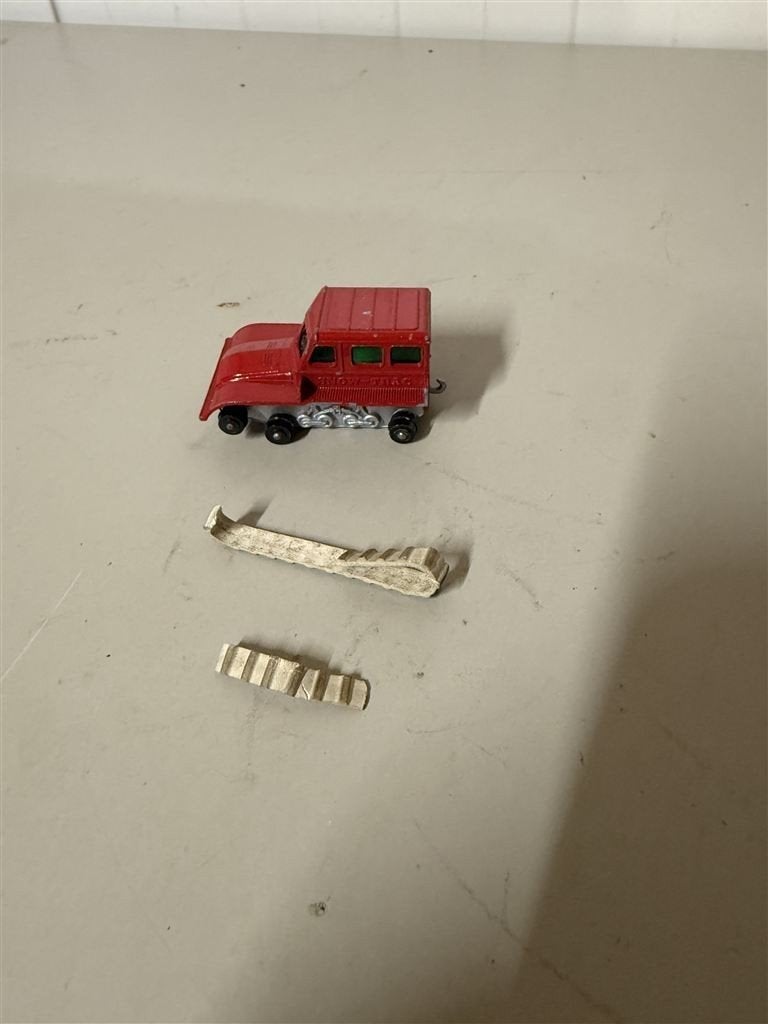 Vintage Matchbox/Lesney 35B-3 Snow-Trac Sneeuwvoertuig - 1:6, Ophalen of Verzenden, Gebruikt, Auto