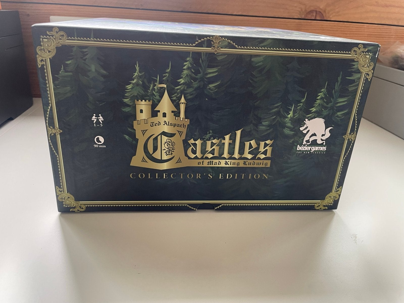 Castles of Mad King Ludwig Collector's Edition, Hobby en Vrije tijd, Een of twee spelers, Ophalen of Verzenden, Zo goed als nieuw