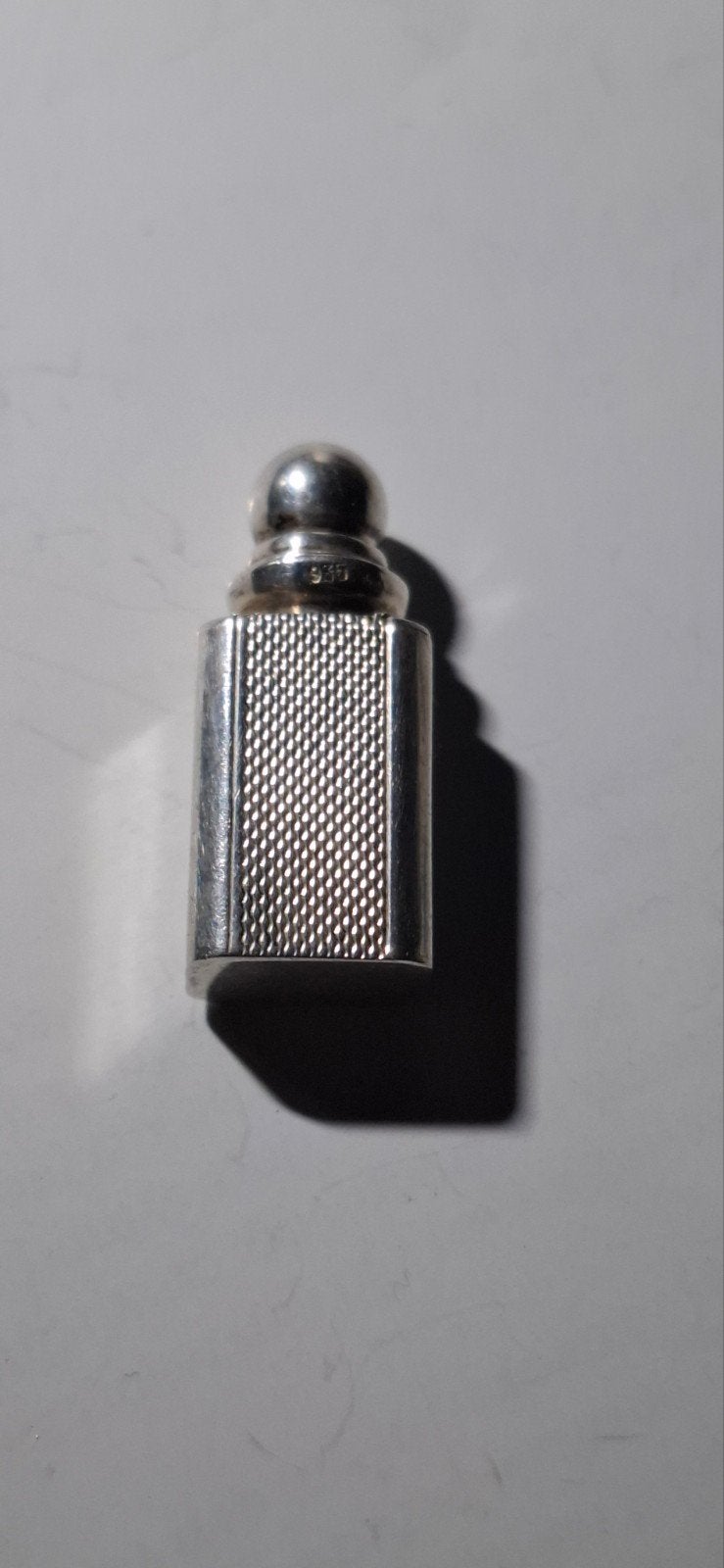 Art Deco Zilveren Parfumflesje 935 - Antiek 1900, Antiek en Kunst, Antiek | Goud en Zilver, Ophalen of Verzenden, Zilver