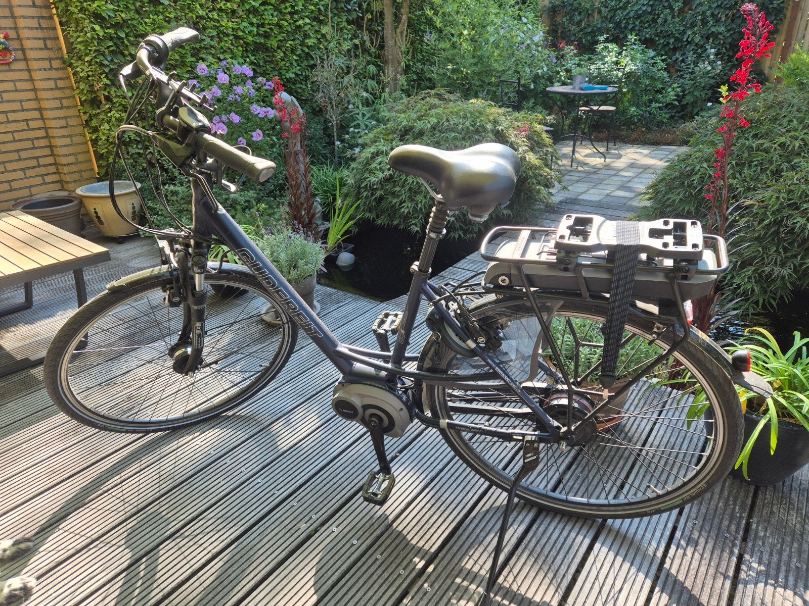 Electrische damesfiets Gudereit EC5 met Enviolo naaf,, 47 tot 50 cm, Ophalen, Gebruikt, Overige merken