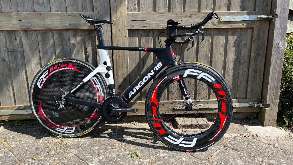 Tijdritfiets Argon18 E-116, Fietsen en Brommers, 28 inch, Gebruikt, Carbon, Meer dan 20 versnellingen