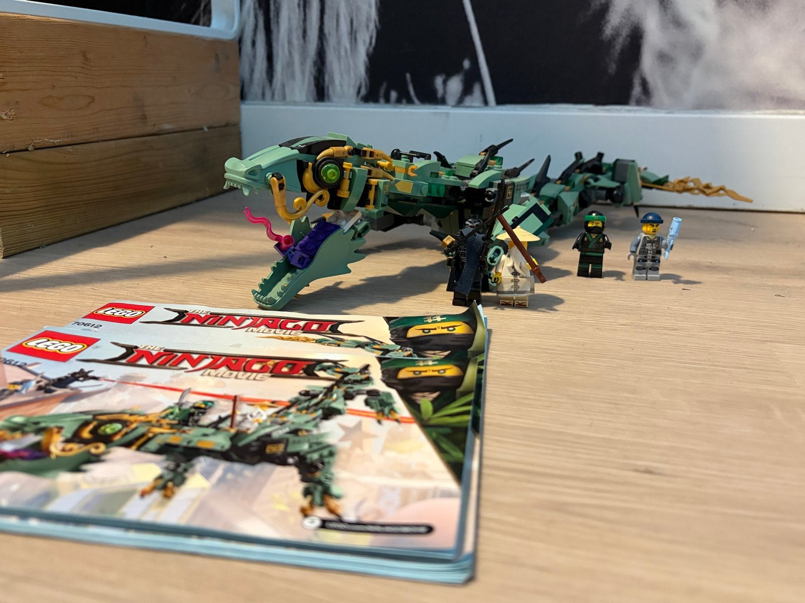 LEGO Ninjago Movie Green Ninja Mech Dragon 70612, Ophalen of Verzenden, Zo goed als nieuw