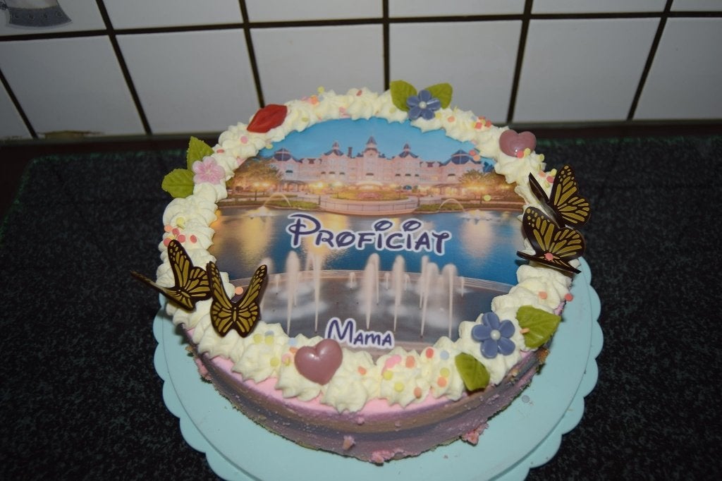 luxe icing voor kwark slagroom taart ook eigen afbeeldingen, Ophalen of Verzenden, Nieuw, Taarten, Versiering