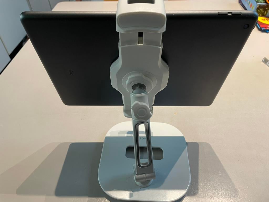 Tablet of smartphone zware voet tafel standaard., Ophalen, Zo goed als nieuw, Overige typen