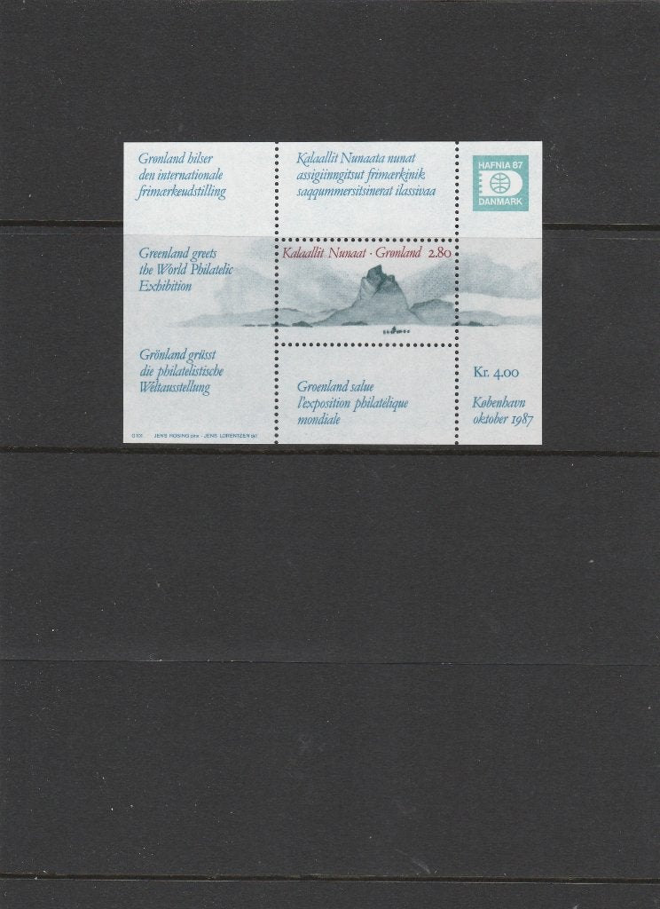 GROENLAND BLOK 2, Verzenden, Denemarken, Postfris